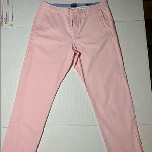 J CREW Sutton Chino Light Pink Casual Pants